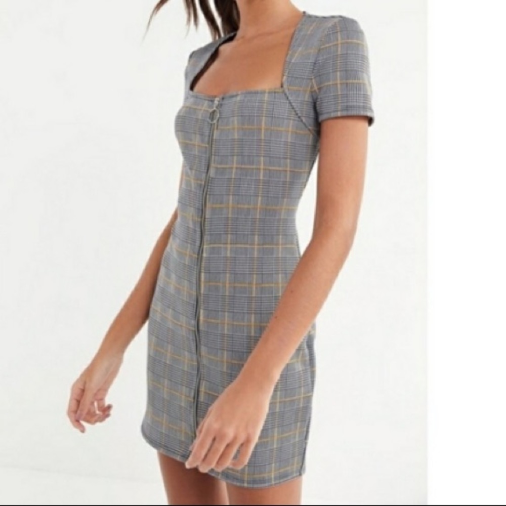 Urban Outfitters Plaid Mini Dress